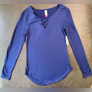 No Boundaries Long Sleeve V-Neck Top